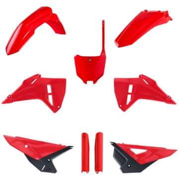 Polisport Komplet plastike Crf 250R 250Rx 450R 450Rx 25 rdeča