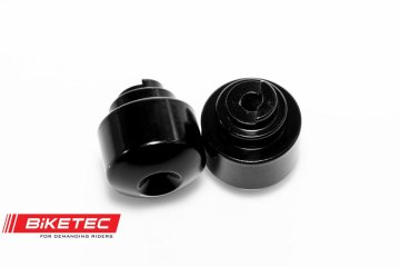 Biketec KONČNIKI/UTEŽI ZA KRMILO HONDA (GLEJTE DODATNI OPIS) ČRNA 2403030000, OEM: 53105-MFJ-D00