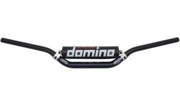 Domino Fatbar 28mm aluminijasto krmilo visoko s prečko Ergal 7075, črno