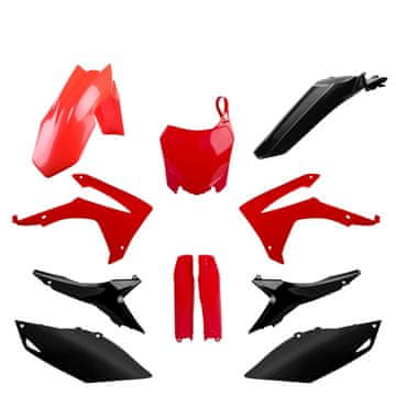 Polisport Komplet plastičnih delov Crf 250R 450R 14 17 13 16 rdeča črna