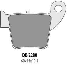DELTA Braking Zadnje zavorne ploščice Delta Fantic 200 TZ 200 Crf 450 250 Cr 125