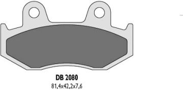 DELTA Braking Zadnje zavorne ploščice Delta JOHN Deere 550 XUV Gator 12 13 JOHN Deere