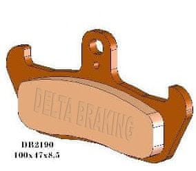 DELTA Braking Sprednje zavorne ploščice Delta MOTO Morini 350 501 Excaliber RLX 93