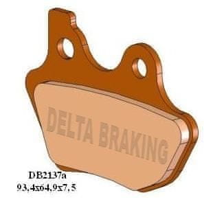 DELTA Braking Zavorne ploščice Učinkovite in vzdržljive motorna kolesa Motorno kolo