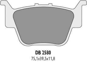 DELTA Braking Zadnje zavorne ploščice Delta TRX Rincon 650 680 TRX 450 R Kymco Urban