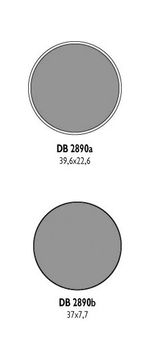 DELTA Braking Zadnje zavorne ploščice Delta 200 YFS BGHJKLMNP Blaster 91 02