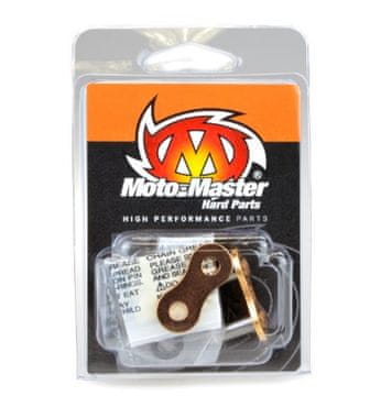 Moto Master POKROVČEK ZA POVEZNI ČLEN VERIGE V4-520 (O-OBROČ) ZLATE BARVE - 1 KOS