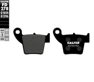 Galfer ZAVORNE OBLOGE KH346 POLMETALNE