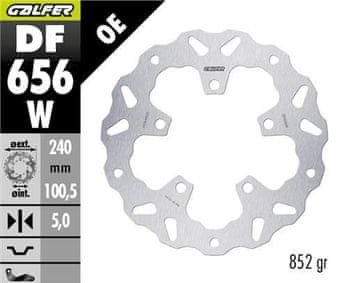 Galfer ZADNJI ZAVORNI DISK CF MOTO 450MT '24- (VALOVIT) (240X100,5X5MM)