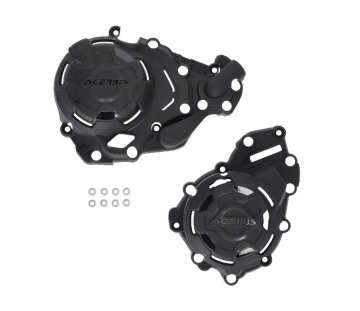 Acerbis POKROV MOTORJA (POKROV SKLOPKE IN ALTERNATORJA) X-POWER CF MOTO 450 MT 24-25 ČRNA