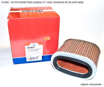 Zračni filter MIW za motorno kolo Honda VT 1100C Shadow 87-06 HFA1908