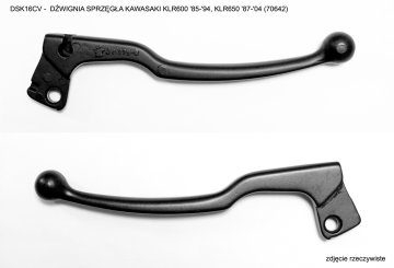 Ročica sklopke črna za Kawasaki KLR600/KLR650, V deli
