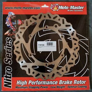 Moto Master SPREDNJI ZAVORNI DISK NITRO KAWASAKI KLX, SUZUKI RM 125/250, DRZ 250/400, YAMAHA YZ/YZF/WR/WRF 250 MM (GLEJ OPIS IZDELKA) (NG675,NG276)