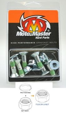Moto Master Vijaki Torx M8x26mm 6 kosov Fujilok U-matica za KTM Husqvarna Beta