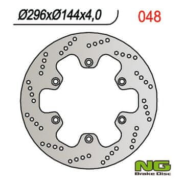 NG Prednji zavorni disk 296 mm Honda XRV 650, Cagiva Navigator 1000, Elefant 900