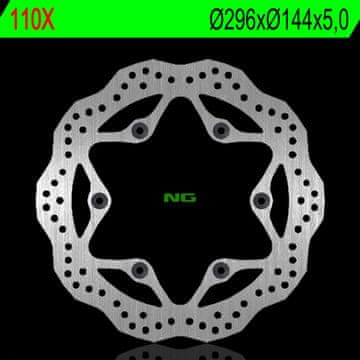 NG Sprednji zavorni disk Wave Honda CBF 500/600 CBR 1000F 87-92 296 mm