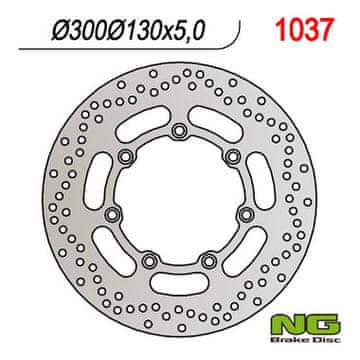 NG sprednji zavorni disk za Kawasaki VN/EN 500/800/1500 '94-'03, 300mm
