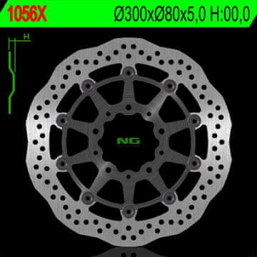 NG Zavorni disk Kawasaki Wave Front ZX6R, ER6F/N, KLE 650 '05-'22