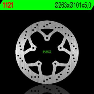 NG Sprednji zavorni disk Peugeot Geopolis/Satelis 263x101x5 mm