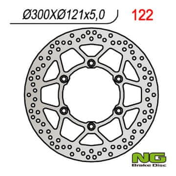 NG Sprednji zavorni disk Suzuki DR650/800 1990-1995, 300 mm, debeline 5 mm.