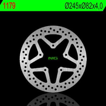 NG Yamaha Cygnus 125 Zavorni disk spredaj 245 mm 07-17 5x8,5 mm