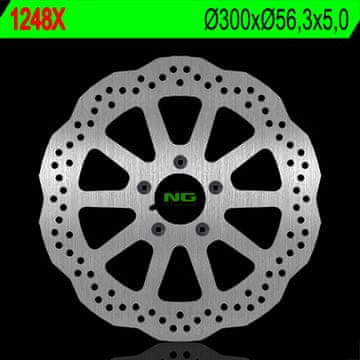 NG Sprednji zavorni disk Wave za Harley Davidson 883/1200/1450/1584/1690/1800