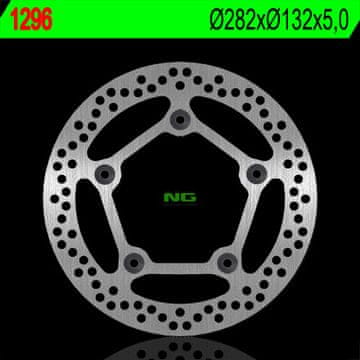 NG Zadnji zavorni disk za Yamaha T-Max 530 2012-2015, 282 mm x 5 mm