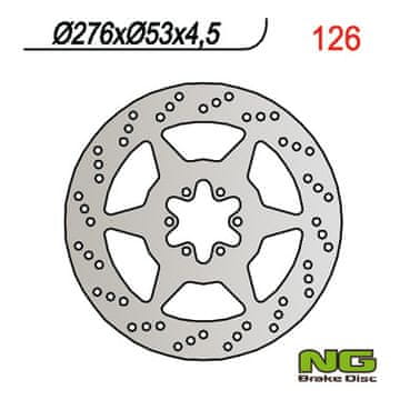 NG ZADNJI ZAVORNI DISK HONDA NTV 650 '88-'97 (276X53X4.5)