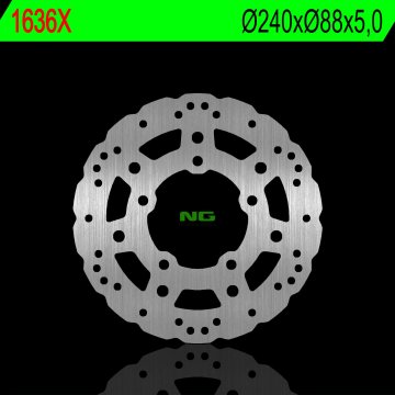 NG Zadnji zavorni disk Wave 240x88mm Kymco Super Dink/Downtown, Kawasaki Urban