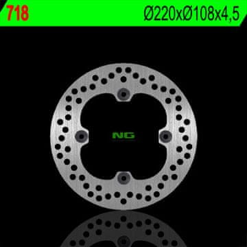 NG Zadnji zavorni disk Ducati 748/916/998 ('95-'02) 220 mm, Moto GP