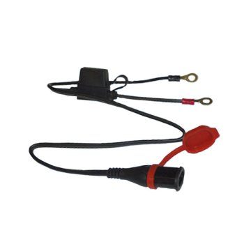 Tecmate PRIKLJUČNI KABEL ZA POLNILNIK AKUMULATORJEV OPTIMATE, SAE KONEKTOR (Z VAROVALKO 15 A, DOLŽINA 50 CM) (SAE71) (EL)