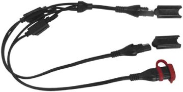 Tecmate OPTIMATE RAZDELILNIK ZA PRIKLJUČEK DVEH DODATKOV NA SAE KONEKTOR (DOLŽINA 30 CM) (EL)