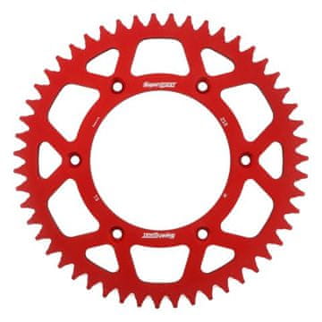 SUPERSPROX Zadnji verižnik Prox Honda CR/CRF 83-16 iz aluminija, rdeč JTR210.51