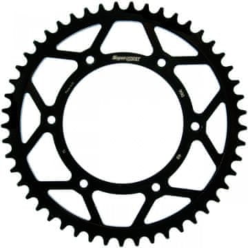 SUPERSPROX Zadnji verižnik Prox KTM SX/EXC, jeklo, črne barve, poln, JTR897.49, kakovost