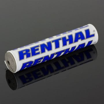Renthal SX PODLOGA (240 MM) BELA/MODRA Z LOGOTIPOM