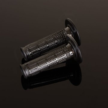 Renthal MX ročaji Dual Compound Ultra Tacky Tapered, črni