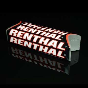 Renthal FATBAR TEAM ISSUE ČRNI GOBIČ ZA KRMILO Z LOGOTIPOM