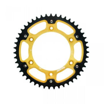 SUPERSPROX Zadnji verižnik Stealth Prox KTM SX/EXC zlate barve, jeklo-alu, JTR897.47