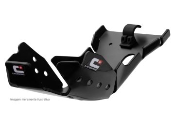 CrossPro PLASTIČNI POKROV MOTORJA DTC ENDURO MODEL "EC DTC" USTREZA ZA: KTM EXC-F/EXCF 250/350 '17-'23, HUSQVARNA FE 250/350 '19-'23, GAS GAS EC/EX 250/350F '21-'23 ČRNEGA OBLIKOVALCA