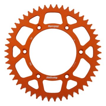SUPERSPROX Zadnji verižnik Prox KTM SX/EXC iz aluminija, oranžen, JTR897.52