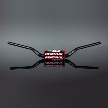 Renthal Krmilo Villopoto/Stewart MX 36 mm, debelo platišče, črno z gobico