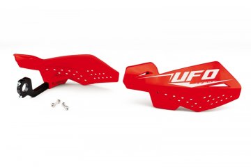 UFO ŠČITNIKI ZA ROKE VIPER 2 RDEČI (Z 22 MM NOSILCI)