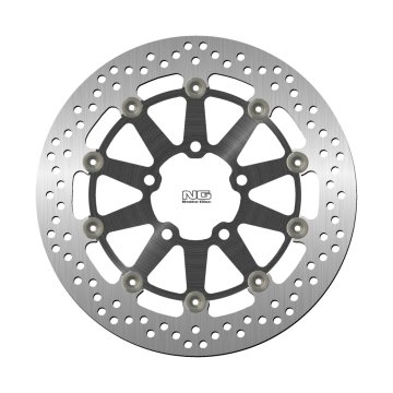 NG SPREDNJI ZAVORNI DISK SUZUKI GSXR 600 04-05, GSXR 750 04-05, GSXR 1000 03-04, M 800 INTRUDER 14-15 (790V) (300X69X5) (5X10,5MM) (ALUMINIJASTA SREDINA)