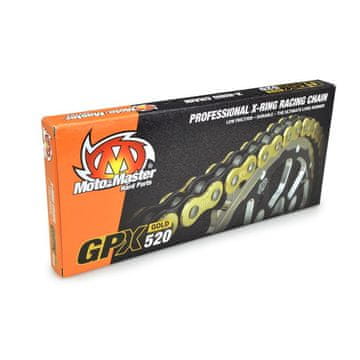 Moto Master VERIGA GPX-520G ZLATI X-OBROČ 120 ČLENOV ZA ENDURO/MOTOKROS