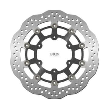 NG Plavajoči zavorni disk Suzuki GSXR 600/750/1000, aluminijast, Wave