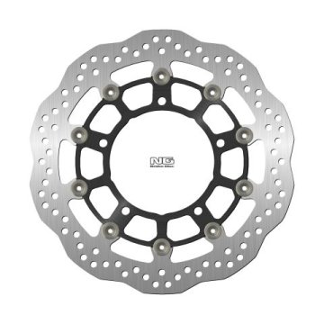 NG Sprednji zavorni disk Suzuki 07-18, aluminijast, plavajoči val, 310 mm