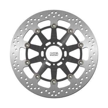NG Plavajoči zavorni disk 330 mm Aprilia RSV4/Tuono 2015-20 aluminij