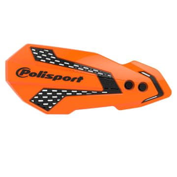 Polisport Ščitniki za roke Mx Flow Leaf Univerzalni Ktm SX SXF Oranžna Črna