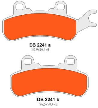 DELTA Braking Zavorne ploščice Delta spredaj CAN-AM Maverick 900 1000 Defender Traxter