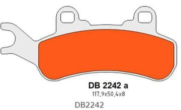 DELTA Braking Zavorne ploščice Delta spredaj CAN-AM Maverick 900 1000 Defender Traxter
